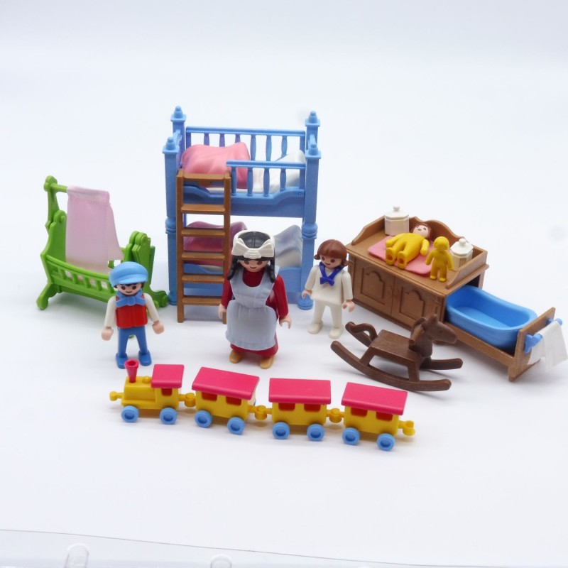 Playmobil @ toy childrens @ trolley 1 @ @ modern house 1900 