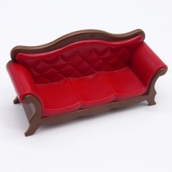 Playmobil 4178 Red Sofa Dining Room 1900 70894 5320 rigid plastic