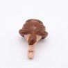 Playmobil Male Head with Noble Brown Hair