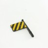 Playmobil Black & Yellow Flag