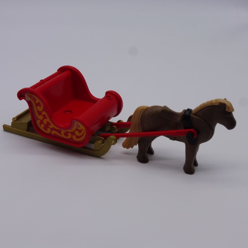 Playmobil 1259 Traineau du Père Noel avec Poney