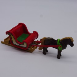 Playmobil 8090 Santa's sleigh with pony