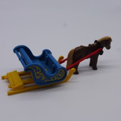 Playmobil Santa's sleigh with pony