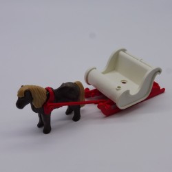 Playmobil 8092 Santa's sleigh with pony