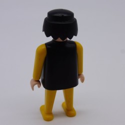 Playmobil Man Vintage Yellow Black Bust 3265 3447