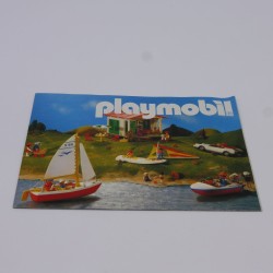 Playmobil 16211 Catalogue Moyen Bateaux 1988 très bon état