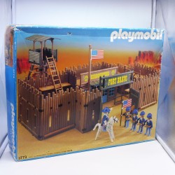 Playmobil 9023 Fort Bravo 3773 Vintage Boite Vide usée