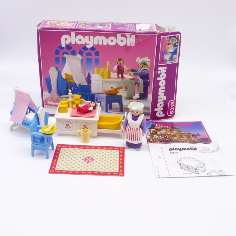 Playmobil 4273 Nurserie 1900 5313 Complet avec Boite et Notice