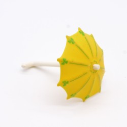 Playmobil 17600 Yellow and Green Umbrella White Handle 1900 5402
