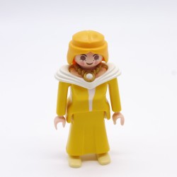 Playmobil Femme Médecin Blanc et Orange Gilet Orange