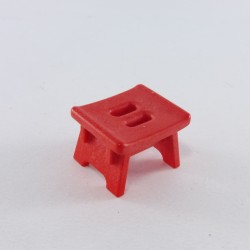 Playmobil 17599 Playmobil Small Bench Rouge Marchand Poultry 1900 5344
