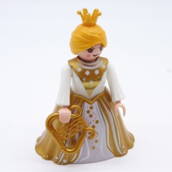 Playmobil 32312 Woman Belle Princess Gold and White Dress with Harp