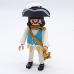 Playmobil 32454 Homme Officier Blanc et Bleu