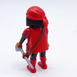 Playmobil Homme Pirate Rouge