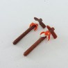 Playmobil 3558 Playmobil Lot de 2 Tomahawks Indiens Vintage 3251 3406 3483