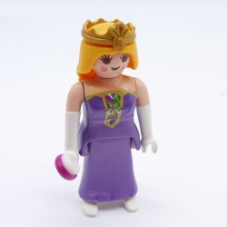 Playmobil 32475 Femme Princesse avec Robe Violette et Brosse