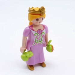 Playmobil 32476 Femme Princesse avec Robe Rose et Pommes