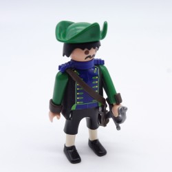 Playmobil 32531 Male Green Officer with Custom Stickers