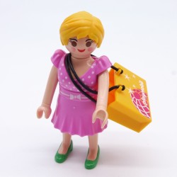 Playmobil 32544 Woman with Pink Dress and Shoulder Bag