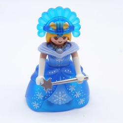 Playmobil 32549 Femme Princesse avec Robe bleue et Baguette Magique