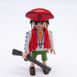 Playmobil 32593 Homme Pirate Gilet Rouge