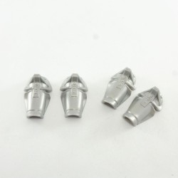 Playmobil 14198 Playmobil Set of 2 Pair of Arm Arm Silver Gray