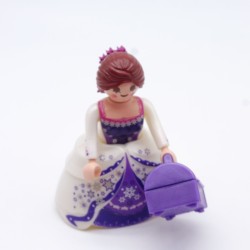 Playmobil 32625 Women's Princess White and Purple Dress