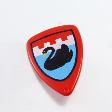 Playmobil 18484 Playmobil Bouclier Rouge Cygne Noir