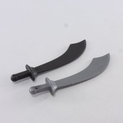 Playmobil 11255 Playmobil Lot of 2 Gray Scimitar Sabers