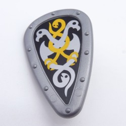 Playmobil 7932 Gray Black and Yellow Viking Shield