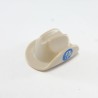 Playmobil 30349 Playmobil Light Gray Ranger Cowboy Hat With Side Raised Brim