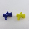 Playmobil 26194 Playmobil Lot of 2 Fire Lances Yellow and Blue