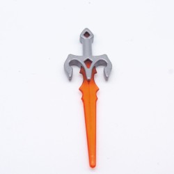 Playmobil 16534 Gray and Orange Barbarian Saber