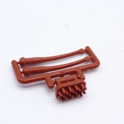 Playmobil 31694 Playmobil Lot of 2 Short Whips and 1 New Brown Brush