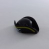 Playmobil 4973 Playmobil Hat Tricorn Black and Yellow Head of Death