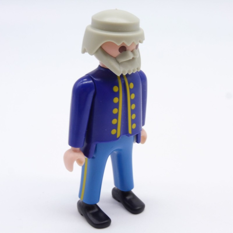 Playmobil 1838 Union Soldier Gray Hair and Beard 3028 3057 3812