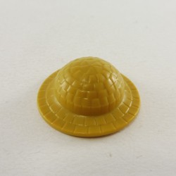 Playmobil 11706 Playmobil Chapeau Rond Jaune Foncé Enfant 1900 3075 3373