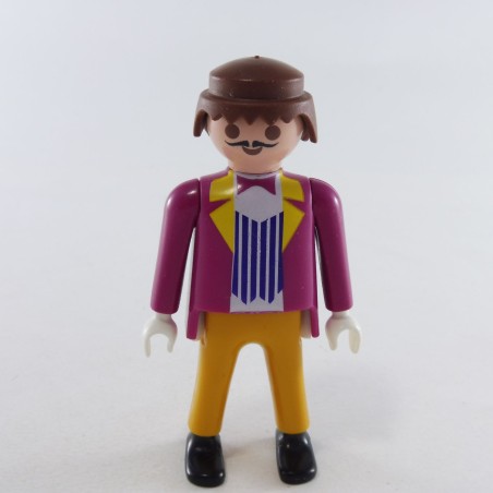 Playmobil 26246 Playmobil Homme Orange et Violet Mains Blanches