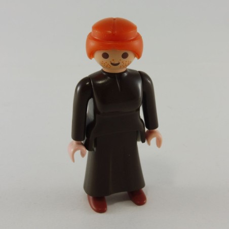 Playmobil 9944 Playmobil Woman with Brown Dress Shoes Brown Kitchen 1900 5322