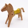 Playmobil 1450 Cheval Marron 1900 5580 un peu usé