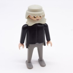 Playmobil 16232 Man Gray Black Professor Mobilux 3099