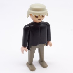 Playmobil 16233 Homme Gris Noir Professeur Mobilux sans Barbe 3099 Léger Jaunissement