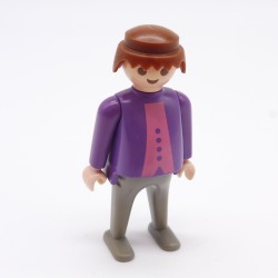 Playmobil 17547 Homme Gros Ventre Violet et Gris 1900 5300 5507