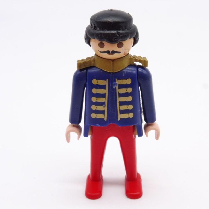 Playmobil 14498 Homme Rouge Bleu et Doré Cirque 3730 3734 3727 3720 très abimé