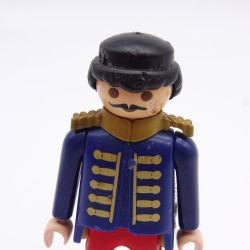 Playmobil Homme Rouge Bleu et Doré Cirque 3730 3734 3727 3720 très abimé