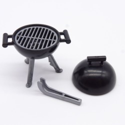 Playmobil 15523 Playmobil Barbecue Moderne Rond avec Pince