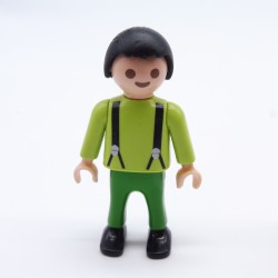 Playmobil 31164 Playmobil Enfant Garçon Vert avec Bretelles 4066 4142 4383 5217 5314