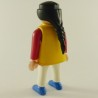 Playmobil Modern Pink and Yellow Woman with Yellow Waistcoat