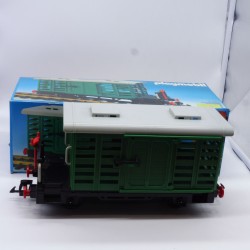 Playmobil 2186 Cattle Wagon 4101 with box good condition