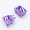 Playmobil 5080 Lot de 2 Paniers Violets pour Vélo 3203